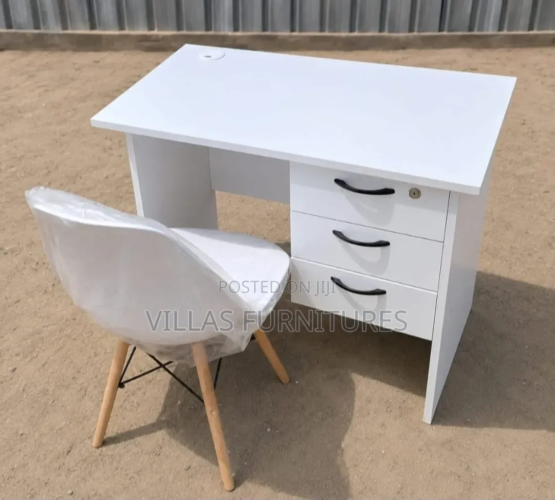 Study Office Desk and Work Eames Chair