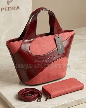 Sleek Pedra Luxury 2-in-1 Handbag Set – Elegant & Versatile