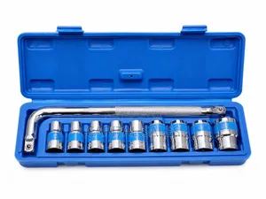 MLG Tools Box Spanner Socket Wrench Set
