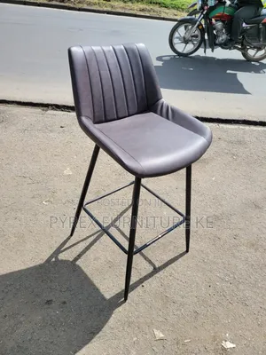 Black Leather Bar Stools