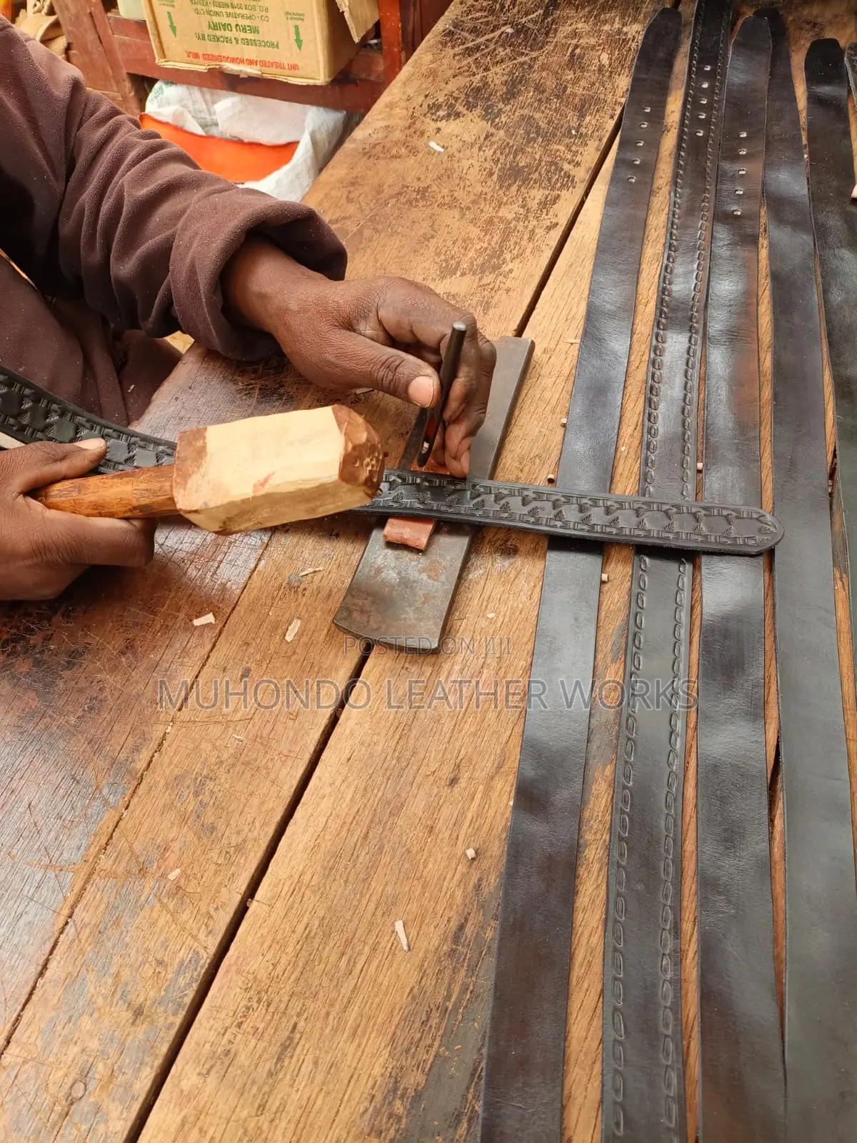 Handcrafted Leather Belts