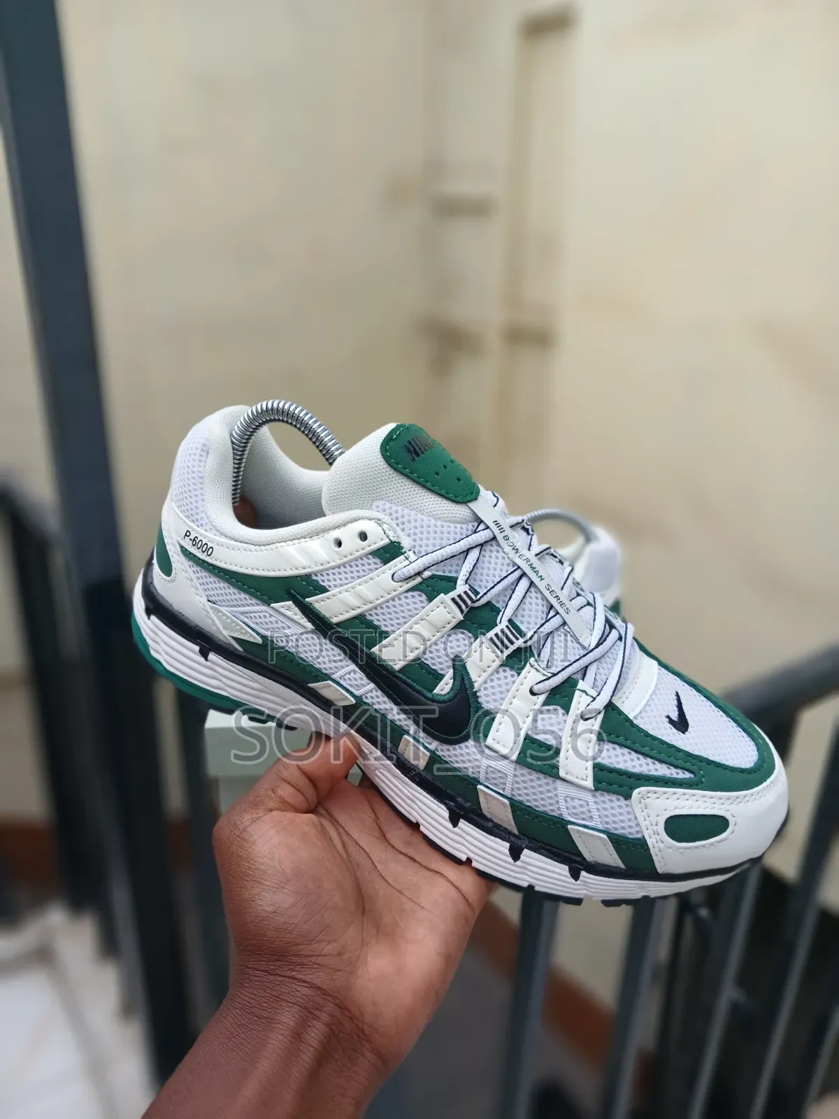 Nike P-6000 Summit White/Fir/Green"