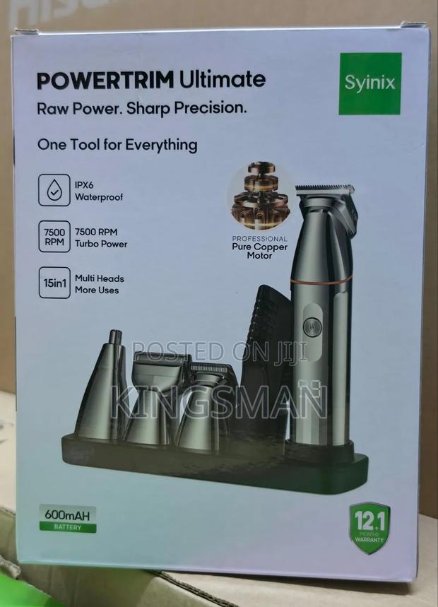 Syinix Rechargeable Shaver Powertrim Ultimate SHC-880P