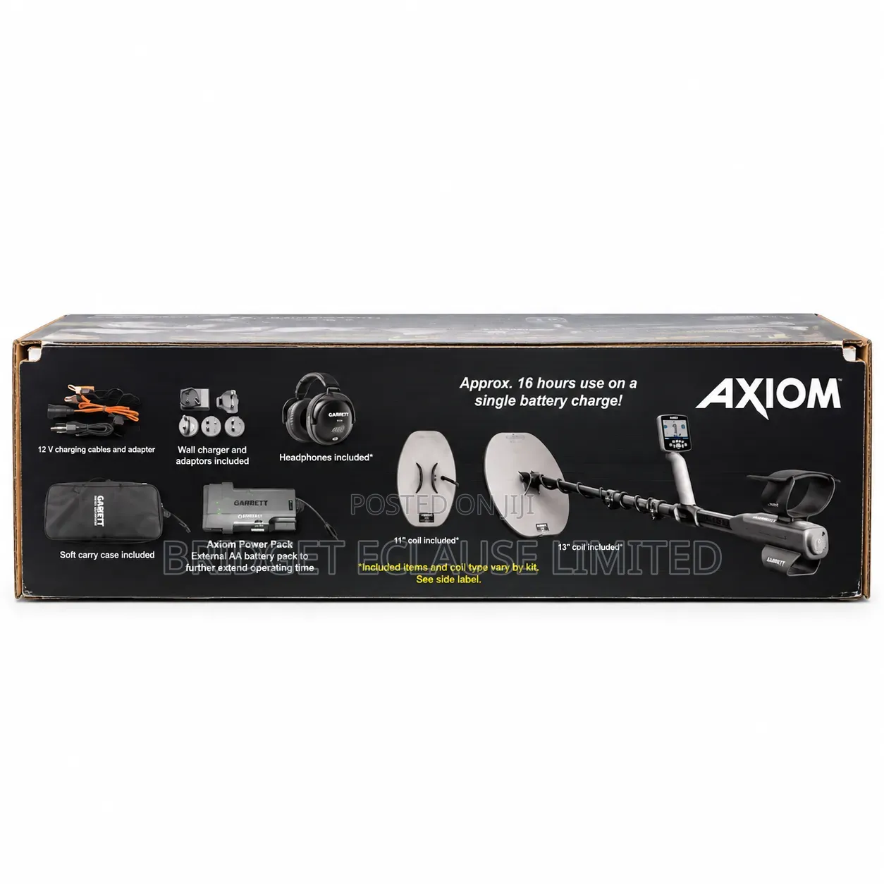 Garrett Axiom Gold Detector Regular -Full Box