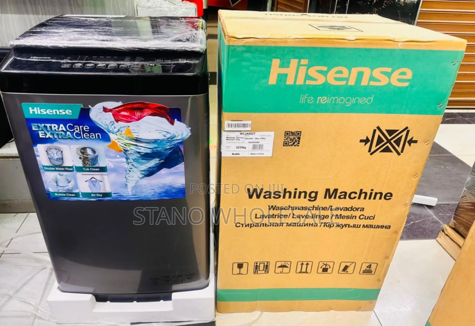 Hisense 9kg Full Automatic Washing Machine