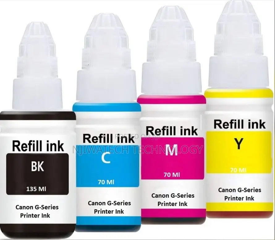 Canon Printer Refill Ink Bottles