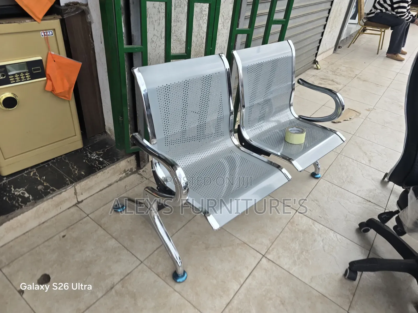 Office Sofa Modern Chrome for Office