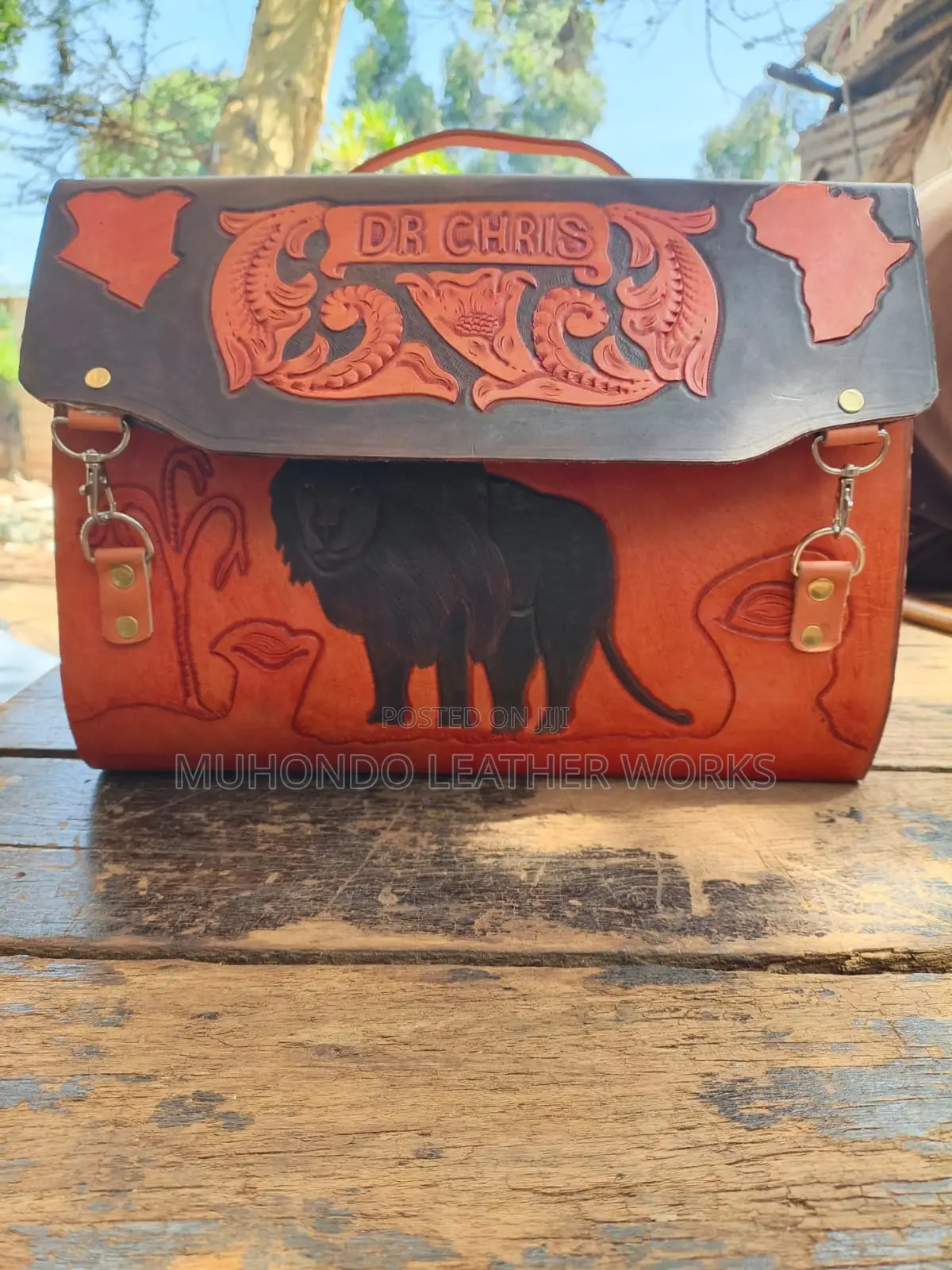 Custom Handcrafted Laptop Bag