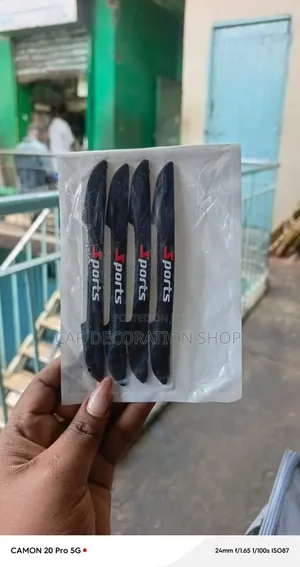 Nissan4pc Flexible Rubber Door Edge Guard Against Walls&other Cars