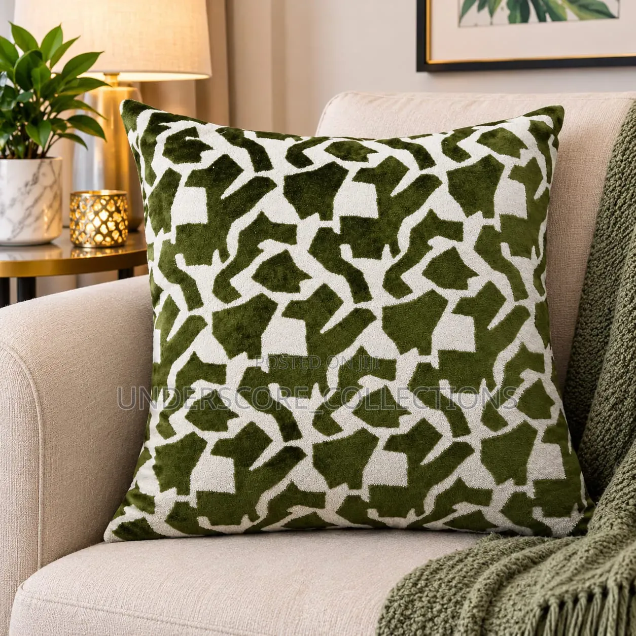Modern Jacquard/Crescent Pillow Covers