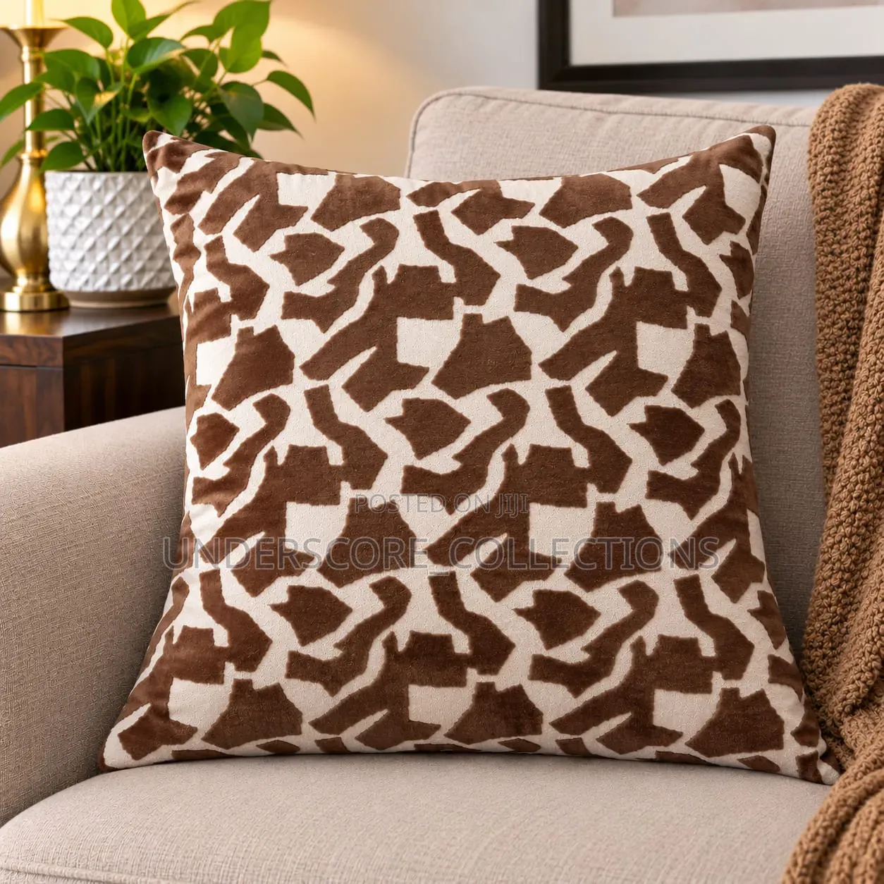 Modern Jacquard/Crescent Pillow Covers