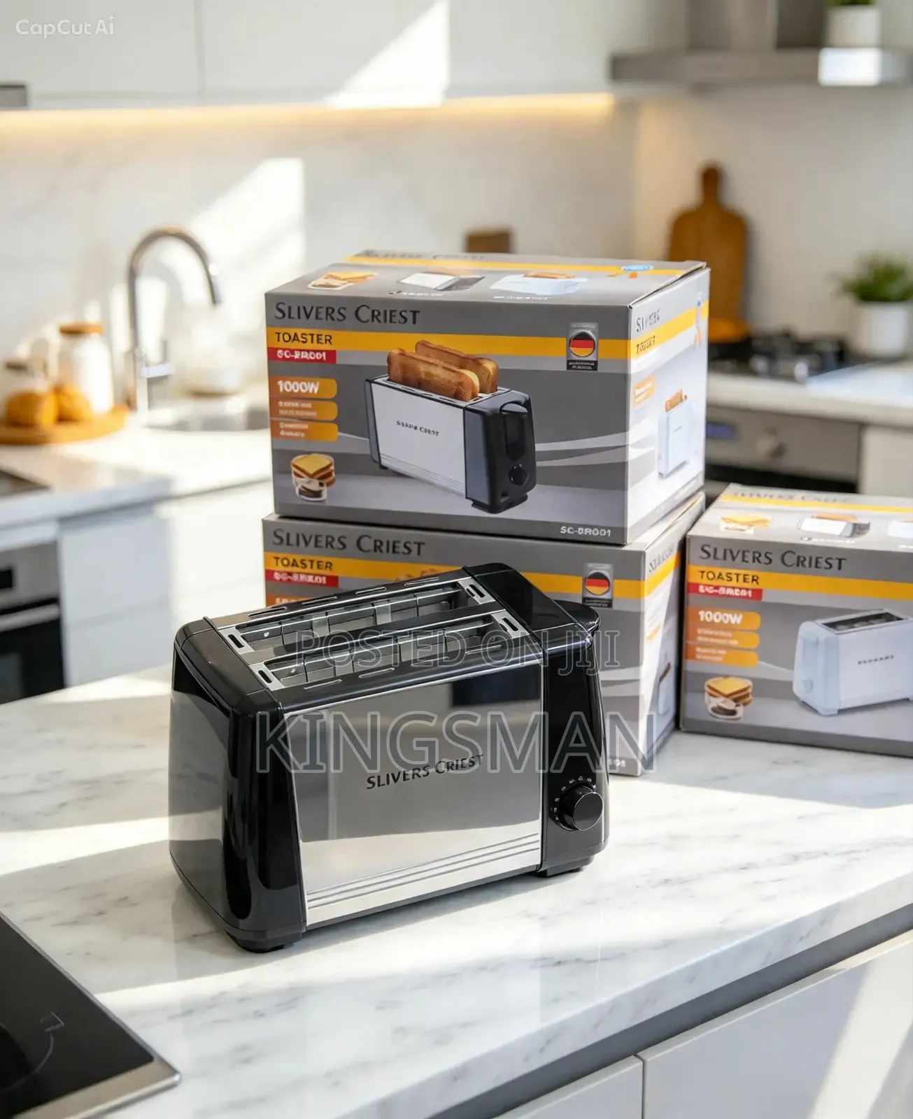 Silver Criest Toaster Code BRD -01