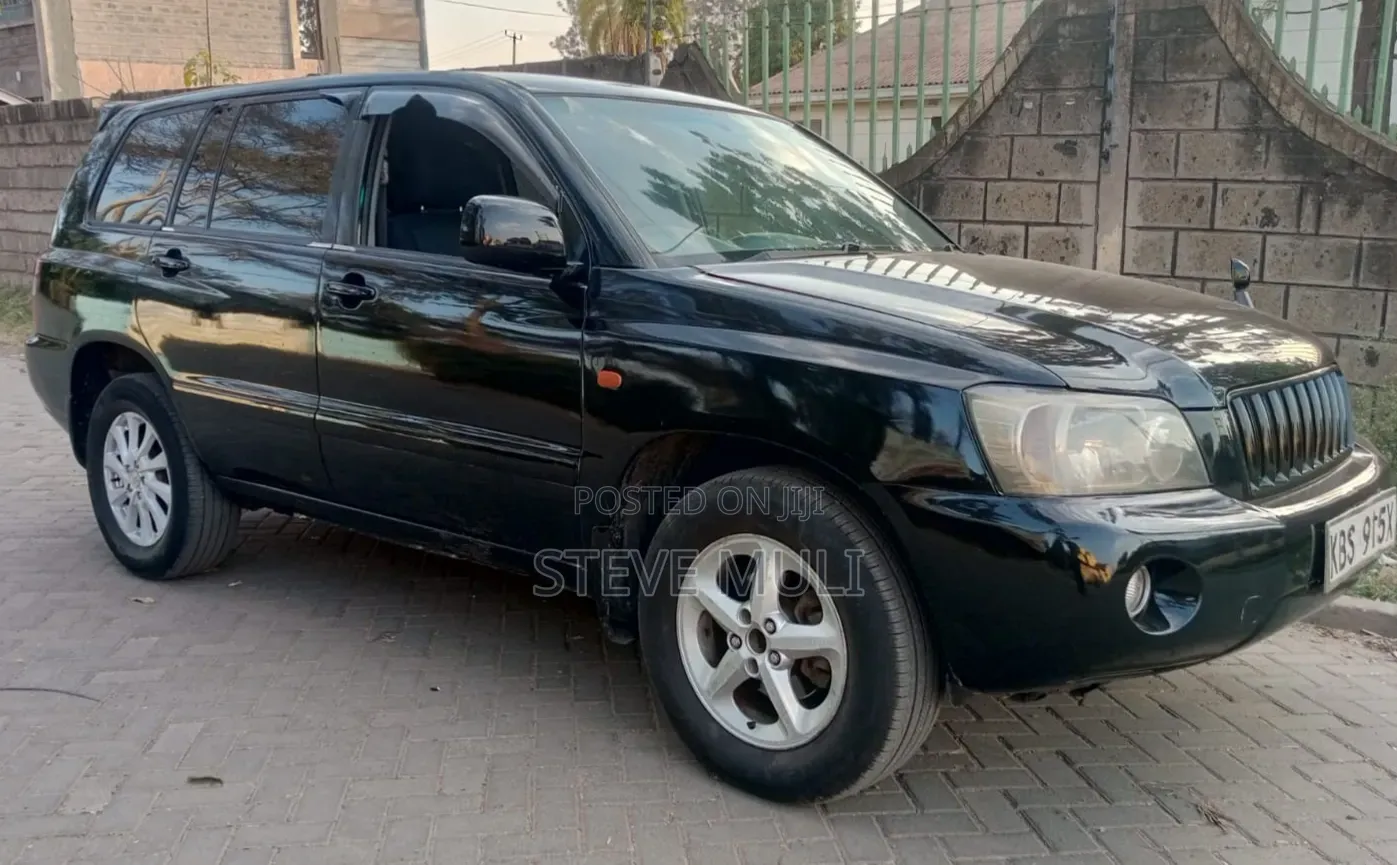 Toyota Kluger 2006 Black