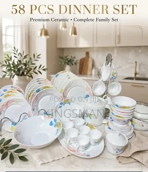 58 Pieces Dinner Set