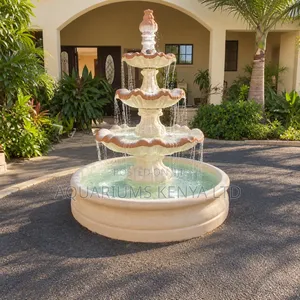 Italian Design Water Fountain Construction and Installation