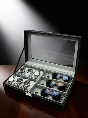 Shisheng Leather Multipurpose Watch/Glass Organization