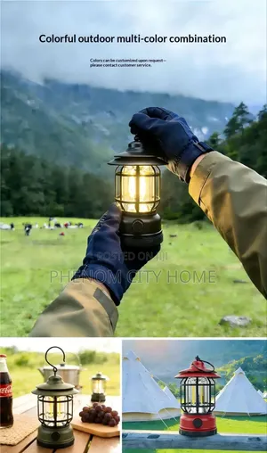 Ruben Rechargeable Camping/Picnic Lamp