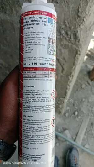Lokfix E77 (585ml) — Chemical Anchoring Grout