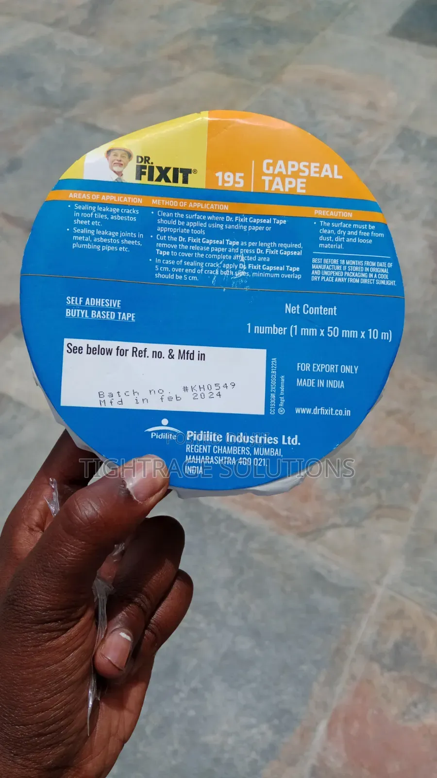 Gapseal Tape (10m) — Waterproof Sealing Tape