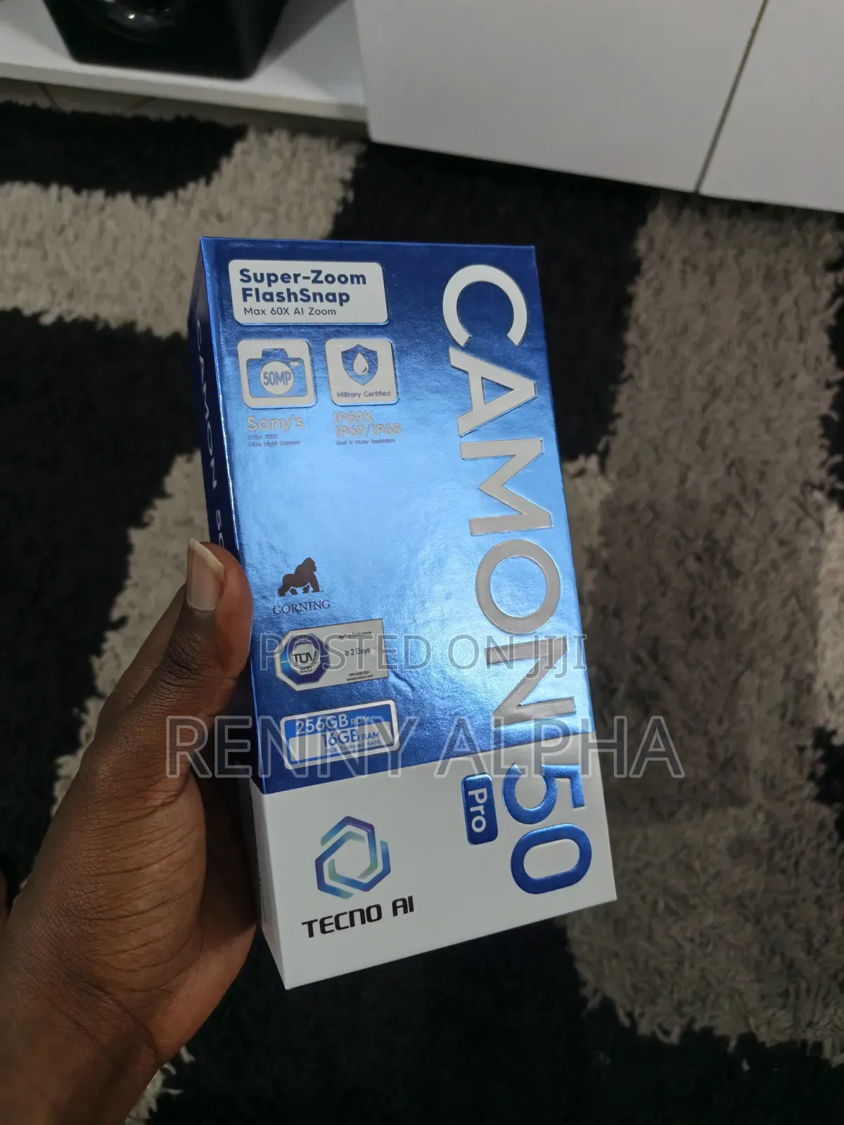 Tecno Camon 50 Pro 256 GB Black
