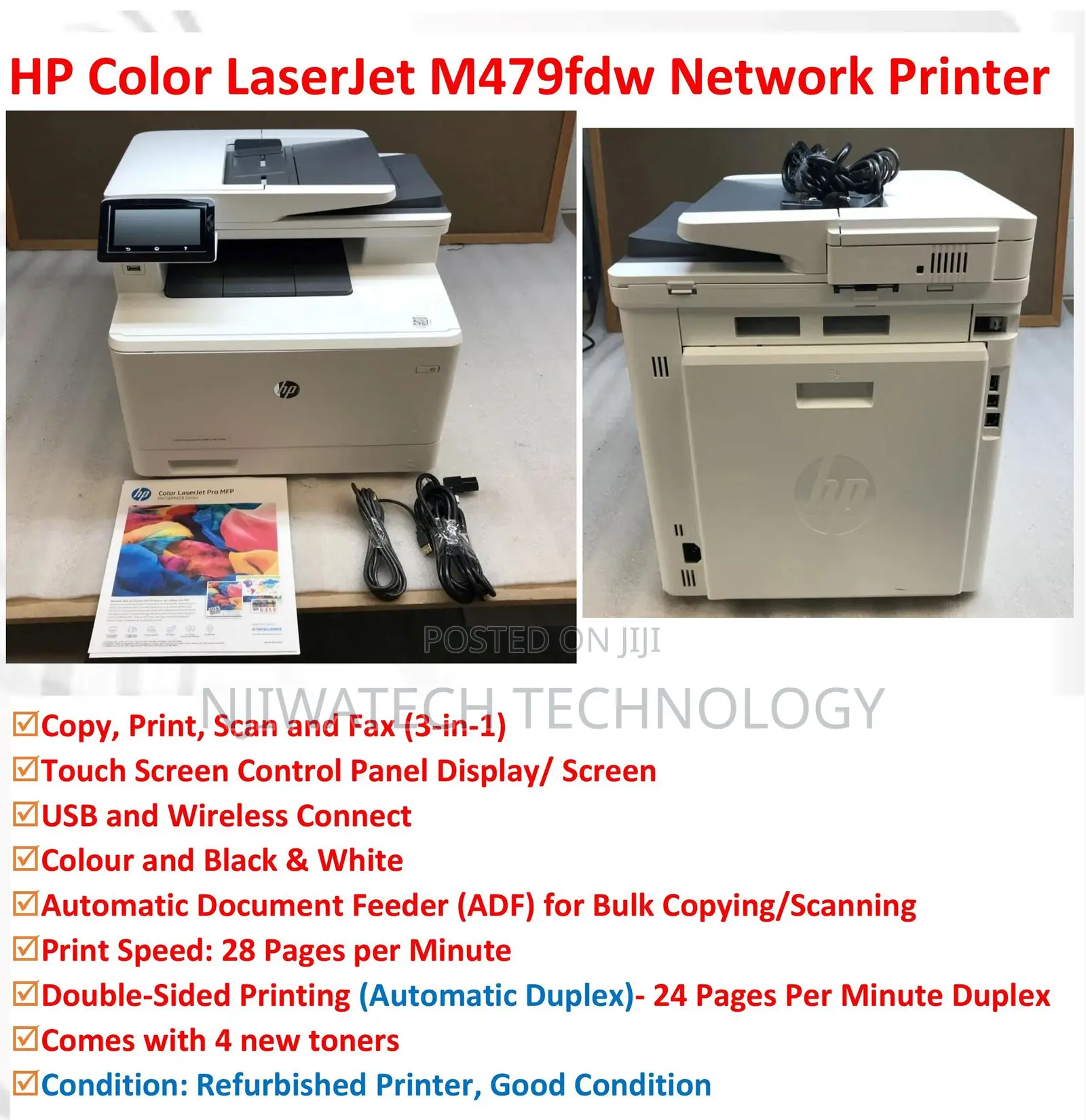 HP M479fdn Laser Colour Printer