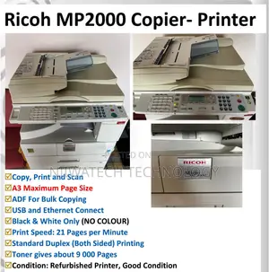 Ricoh MP2000 Copier