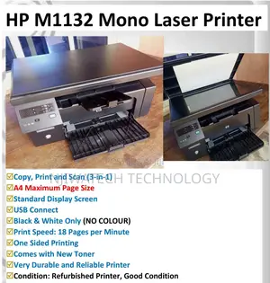HP M1132 Laser Printer