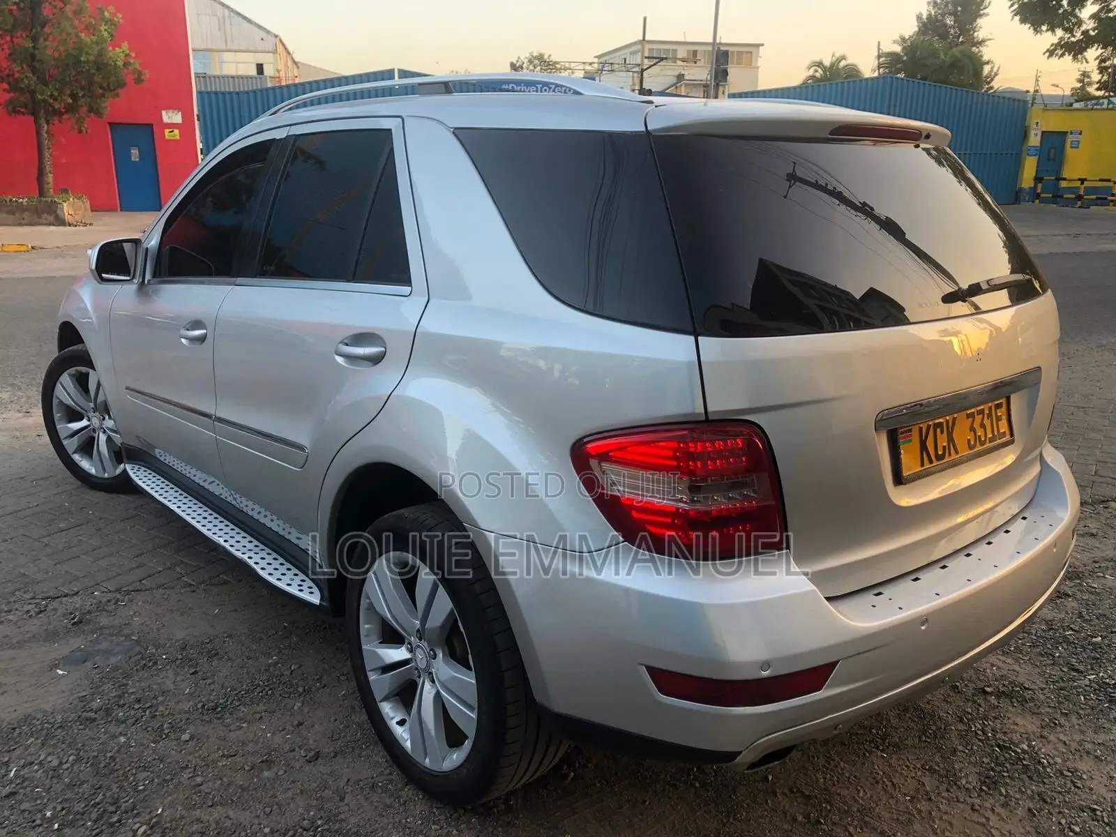 Mercedes-Benz M Class 2011 Silver