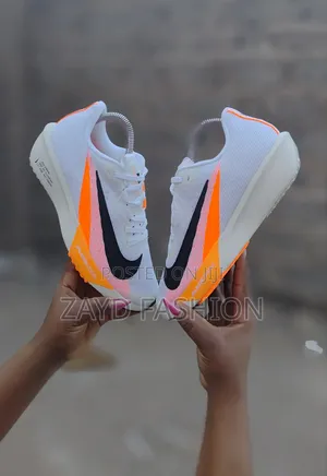 ACG Pegasus Trail White With Orange Running Shoes
