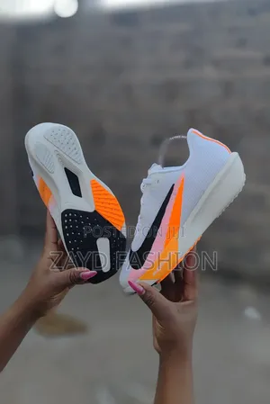 ACG Pegasus Trail White With Orange Running Shoes
