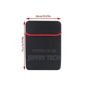Black Pouch Sleeve Soft Laptop Bag Case for Android Tablet PC 14 Inch