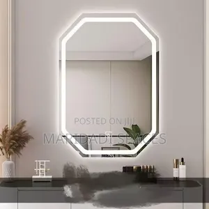 Quality & Fancy LED Backlit Mirrors - Irregular Wavy & Octagon Shape