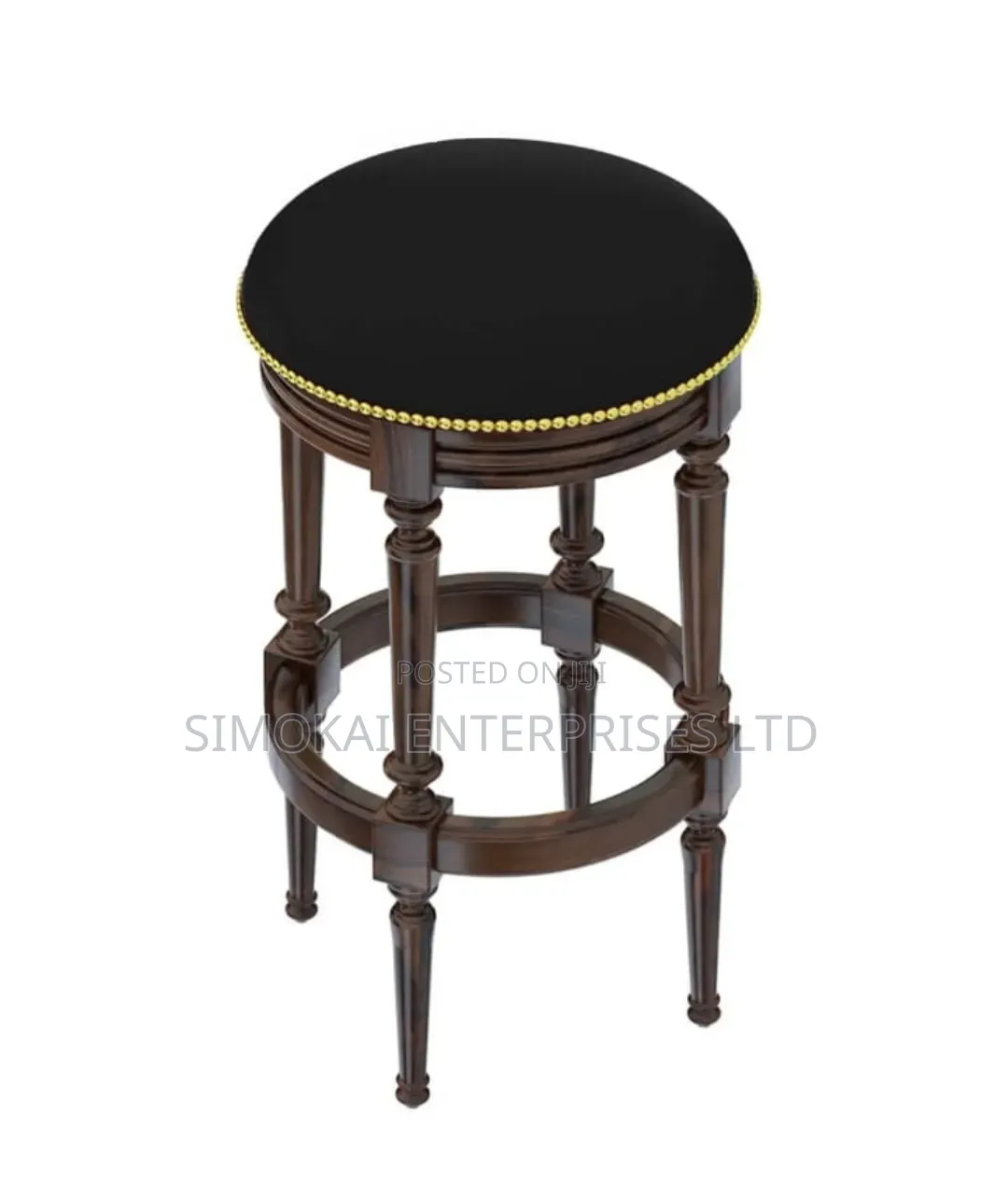 Giante Rustic Solid Wood Home Bar Set With Stool Set of 2