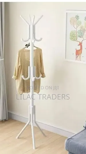 Freestanding Clothes and Bags Hanger Rack Pa