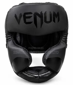 Venum Boxing Headgear Black