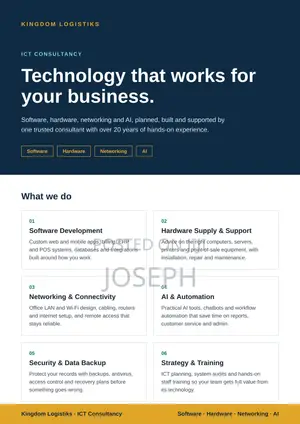 ICT Consultancy Services