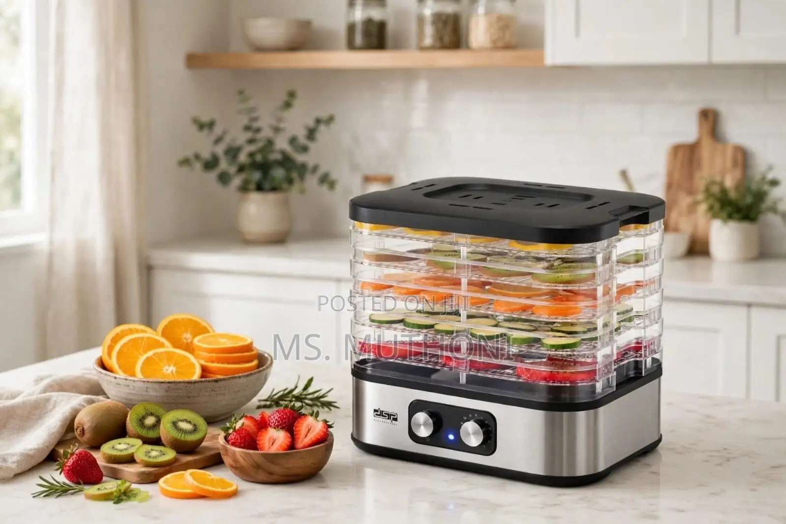 DSP KA9011 Electric Food Dehydrator (5-Layer)