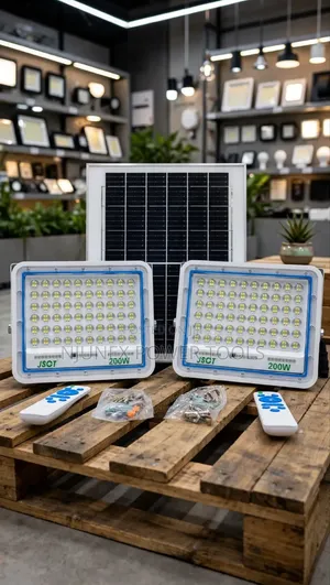 2in1 200W Jsot Solar Floodlights