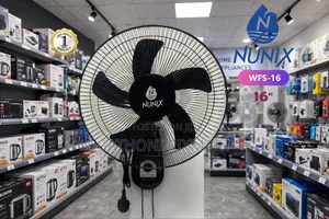 Space Saving Nunix 16 Inch Wall Mounted Fan for Home