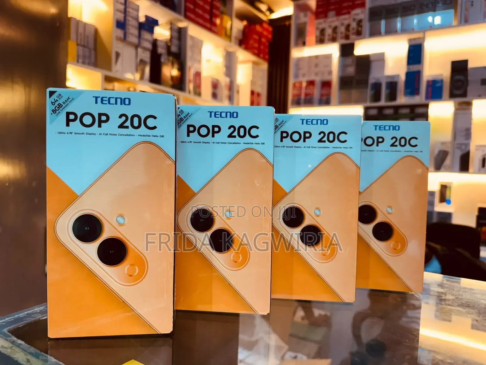 New Tecno Pop 20 64 GB Black