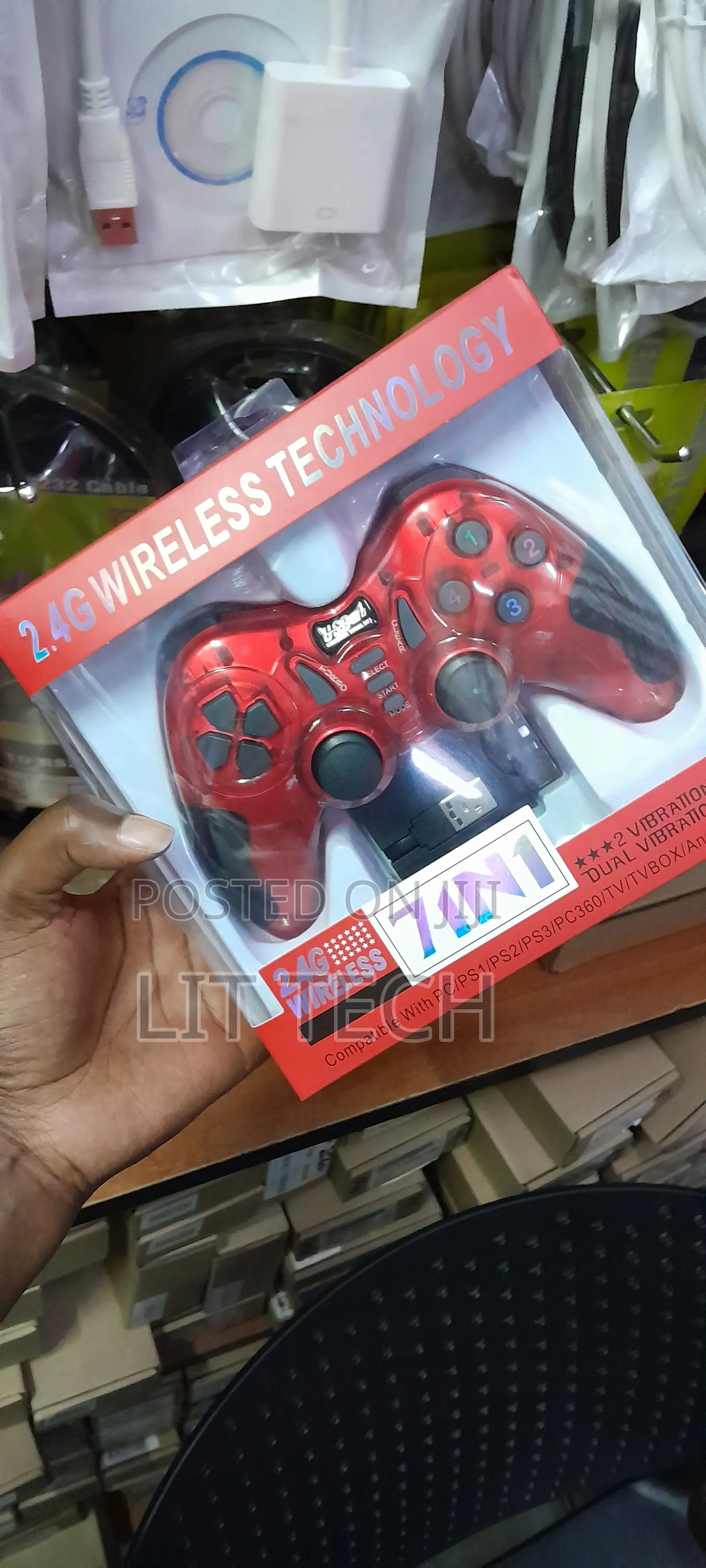 7-in-1 2.4G Wireless Gamepad Controller
