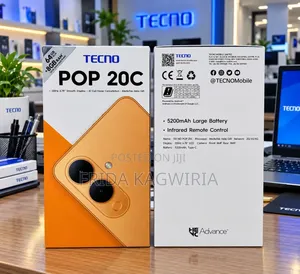 New Tecno Pop 20 64 GB Black