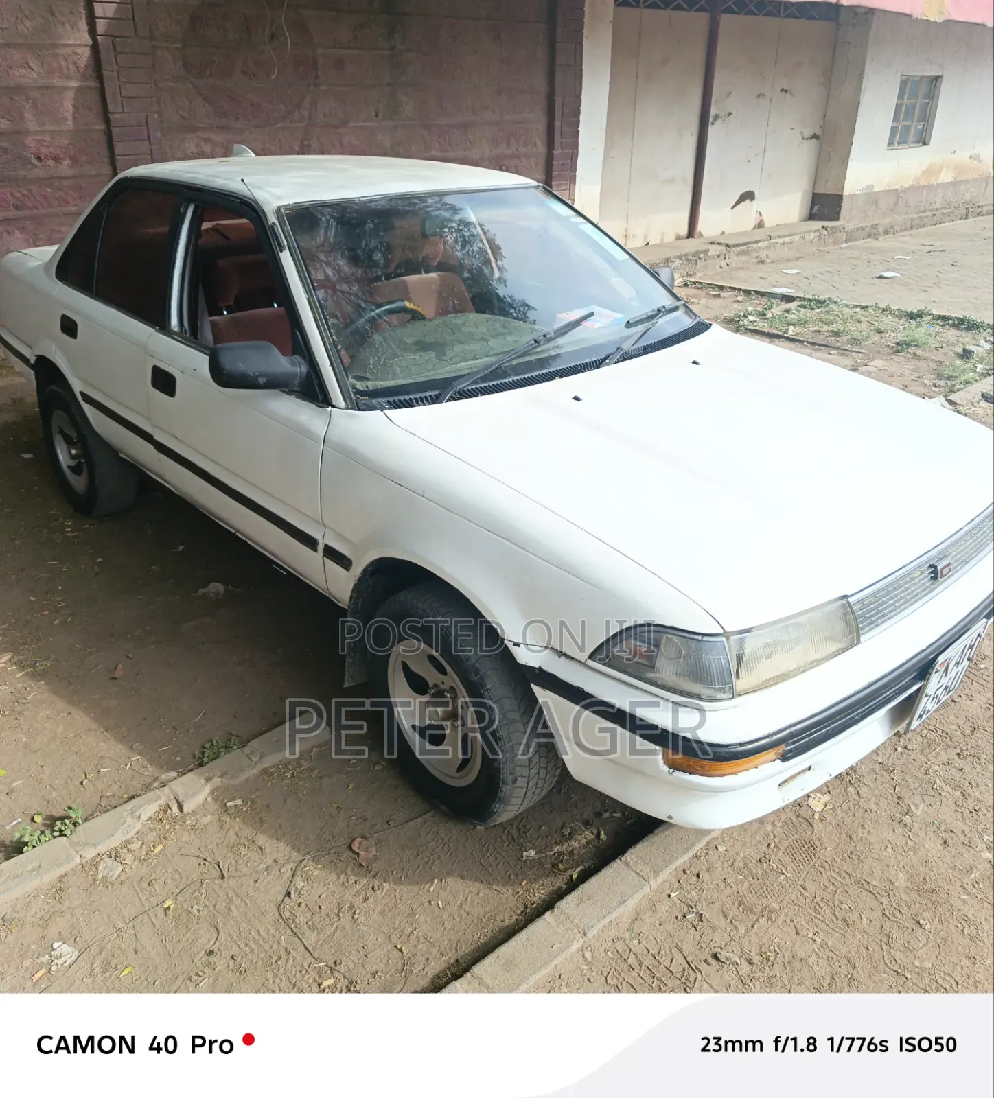 Toyota Corolla 1991 White