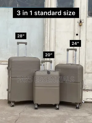 3 in 1 Unbreakable Suitcase