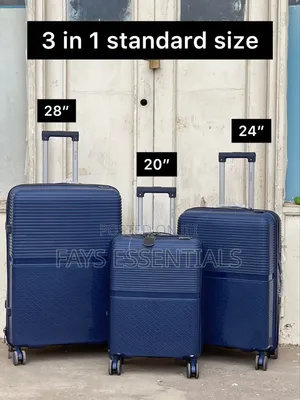 3 in 1 Unbreakable Suitcase