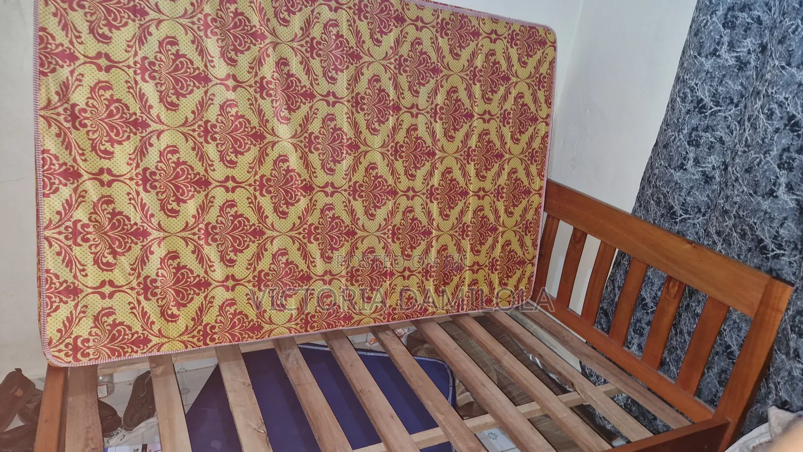 4 by 6 Bed and Mattress