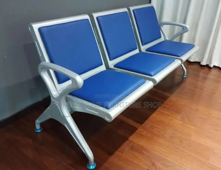 Blue Padded Visitors Chairs