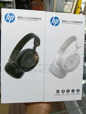 HP H231A Wireless Hi-Fi Headset With Noise Reduction Technology -Black