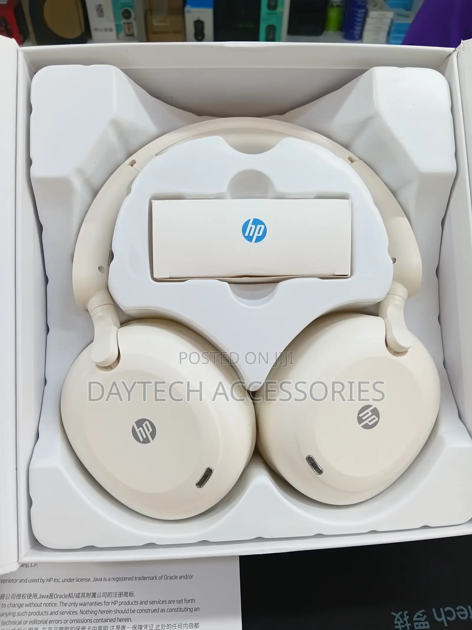 HP H231A Wireless Hi-Fi Headset With Noise Reduction Technology -Black