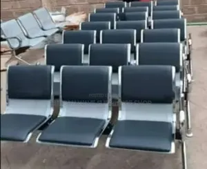 3seater Black Waiting Benches